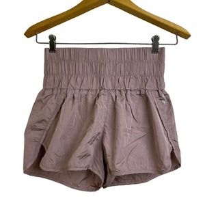 Free People The Way Home Short Small Women Pink Athletic Running Moonlight Mauve